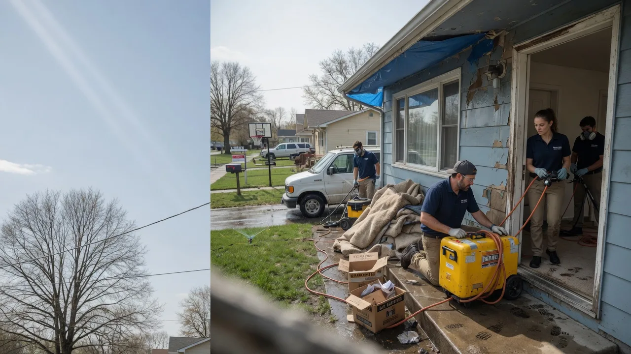 Basement Flood Cleanup in Springville, NY near me